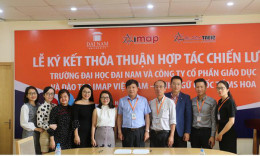 [Dân trí] - Đại học Đại Nam ký kết hợp tác chiến lược cùng IMAP