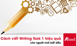 Cách viết Writing Task 1 hiệu quả nhất cho người mới bắt đầu