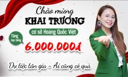 Tưng bừng khai trương Cơ sở Hoàng Quốc Việt - Aland English