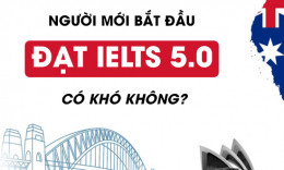 Người mới bắt đầu học IELTS 5.0 có khó không?