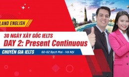 Ngày 2: Thì hiện tại tiếp diễn (present continuous)