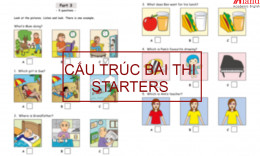 Cấu trúc bài thi Cambridge Starters [Update liên tục]