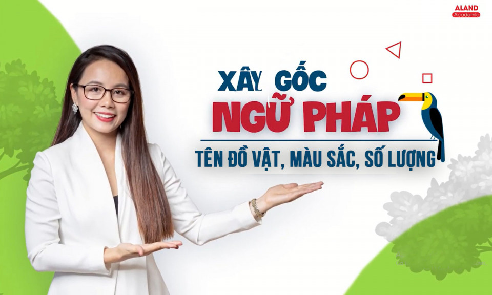 Từ vựng về tên đồ vật, màu sắc, hình dạng, số lượng