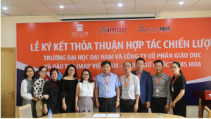 [Dân trí] - Đại học Đại Nam ký kết hợp tác chiến lược cùng IMAP