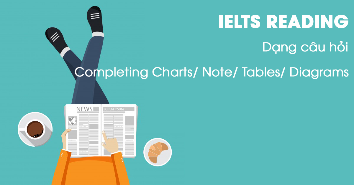 IELTS Reading - Dạng câu hỏi Completing Charts/ Note/ Tables/ Diagrams