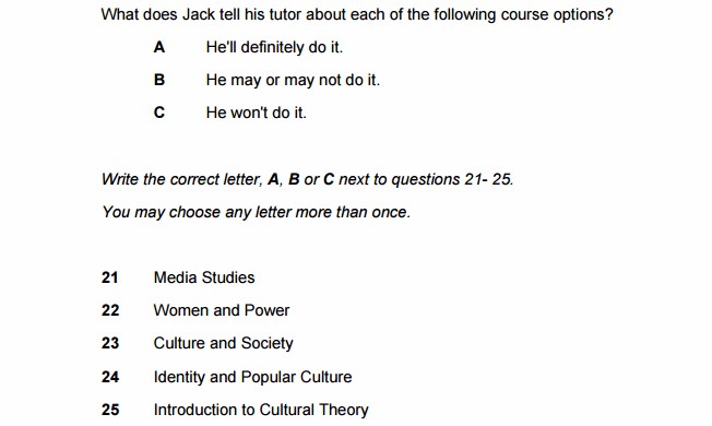 Question types 3