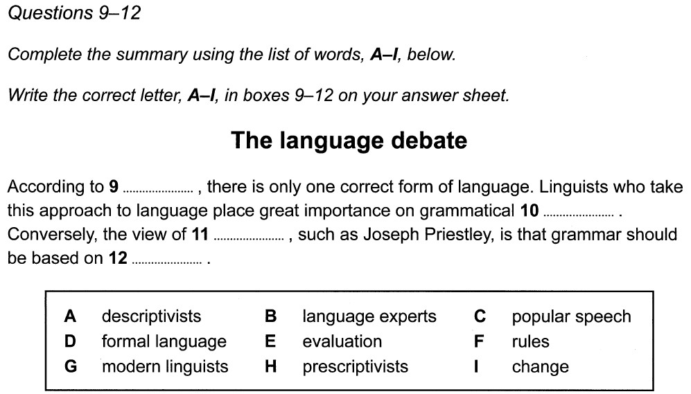 Question types 5