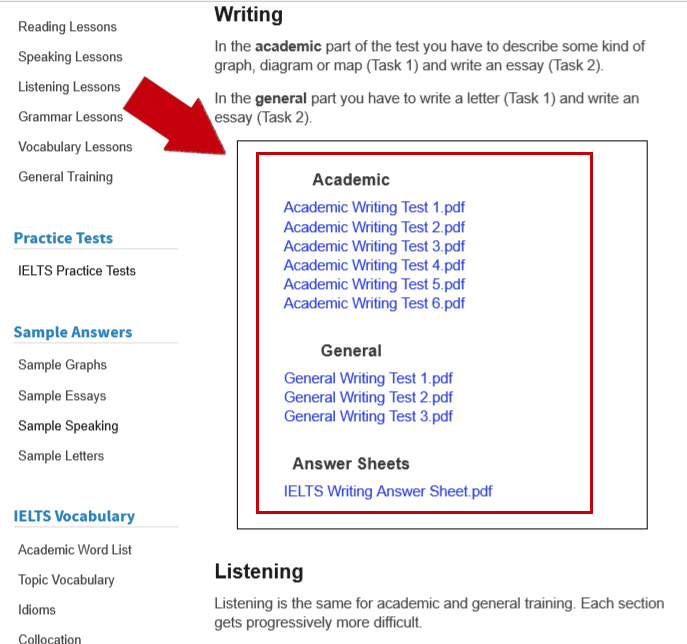 thi thử writing trên ielts buddy