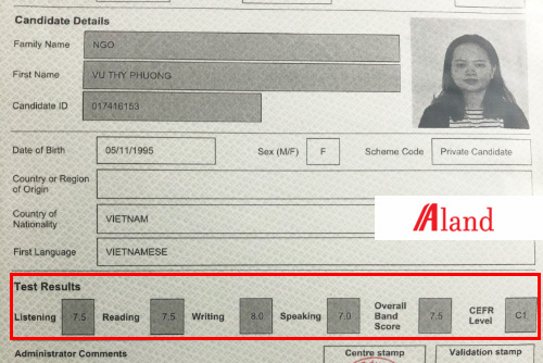 thy phương - học viên điểm cao aland ielts