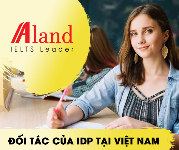 aland ielts đối tác của idp việt nam