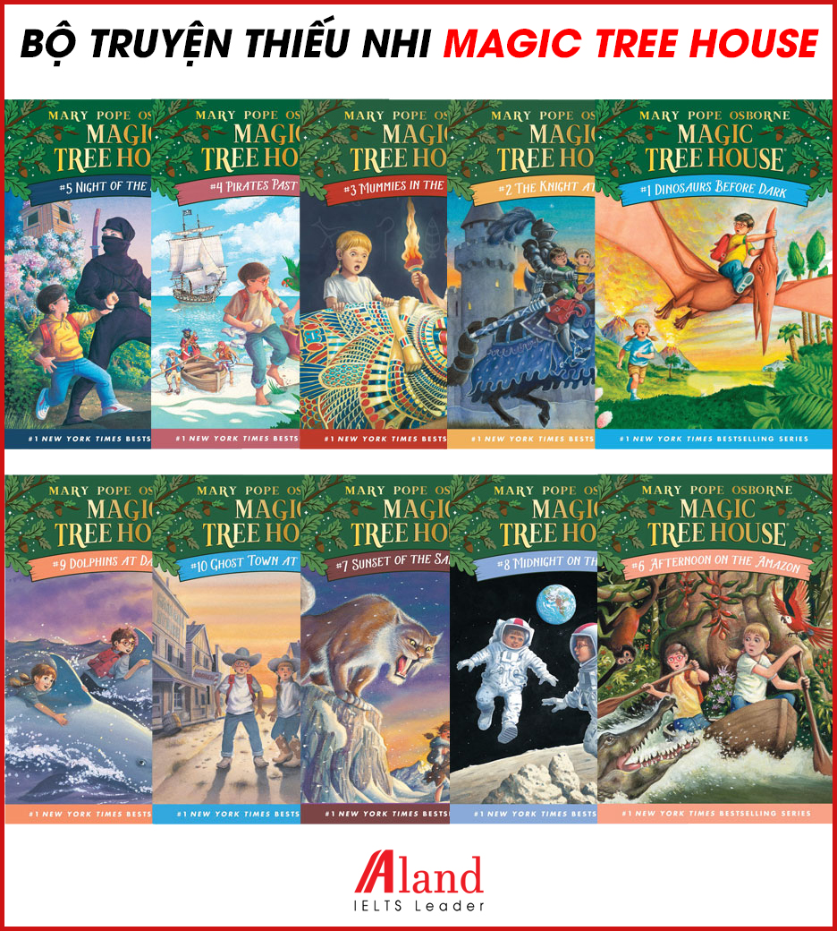 Bộ Truyện Thiếu Nhi Magic Tree House Cực Hấp Dẫn