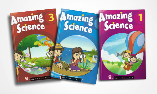 Trọn bộ Amazing Science 1, 2, 3